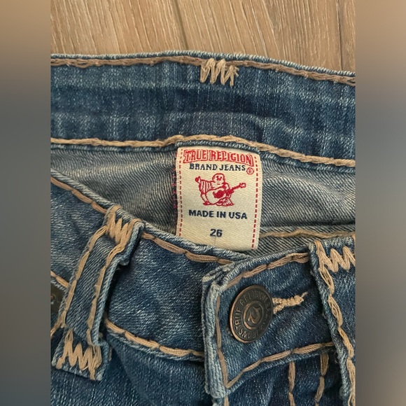 Vintage True Religion bootcut jeans, size 26 - Picture 3 of 8